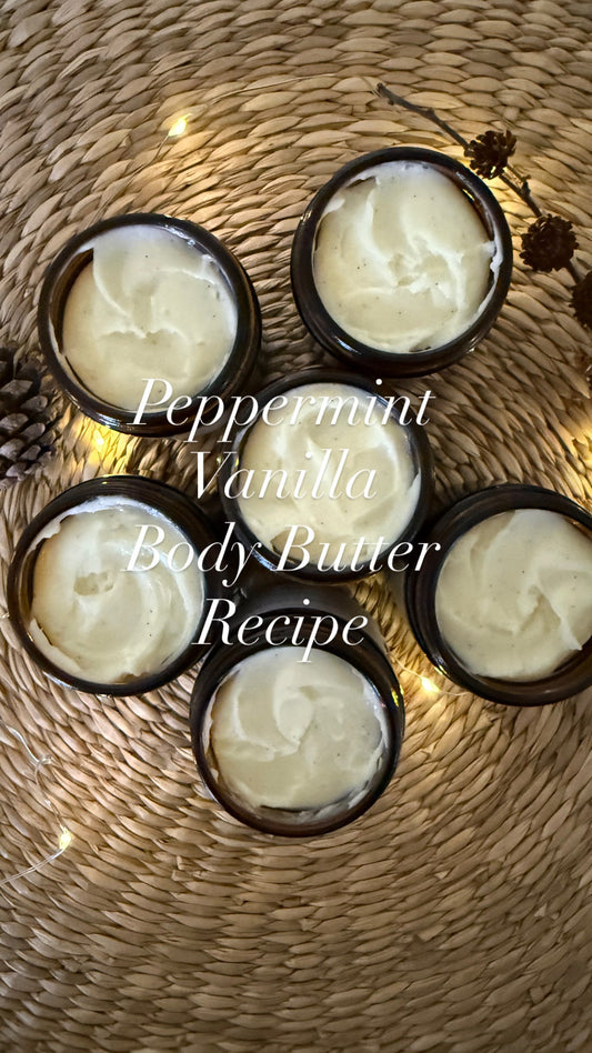 Peppermint Vanilla Body Butter
