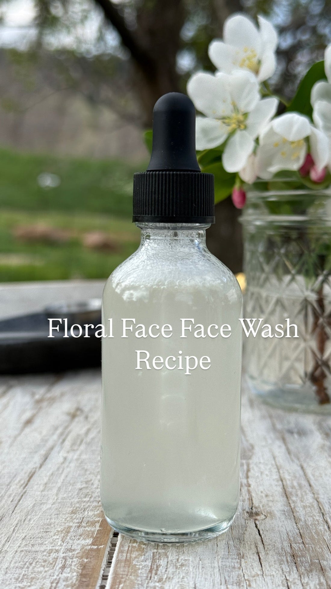 Floral Face Wash Recipe