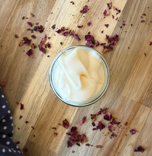 Rose Castor Oil Face Butter Recipe