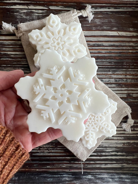 Peppermint Snowflake | Goat Milk Soap