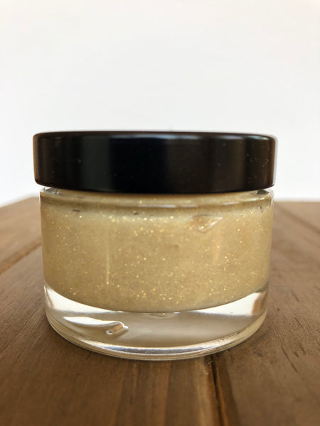 Body Glitter Balm | with Biodegradable Glitter, Gold
