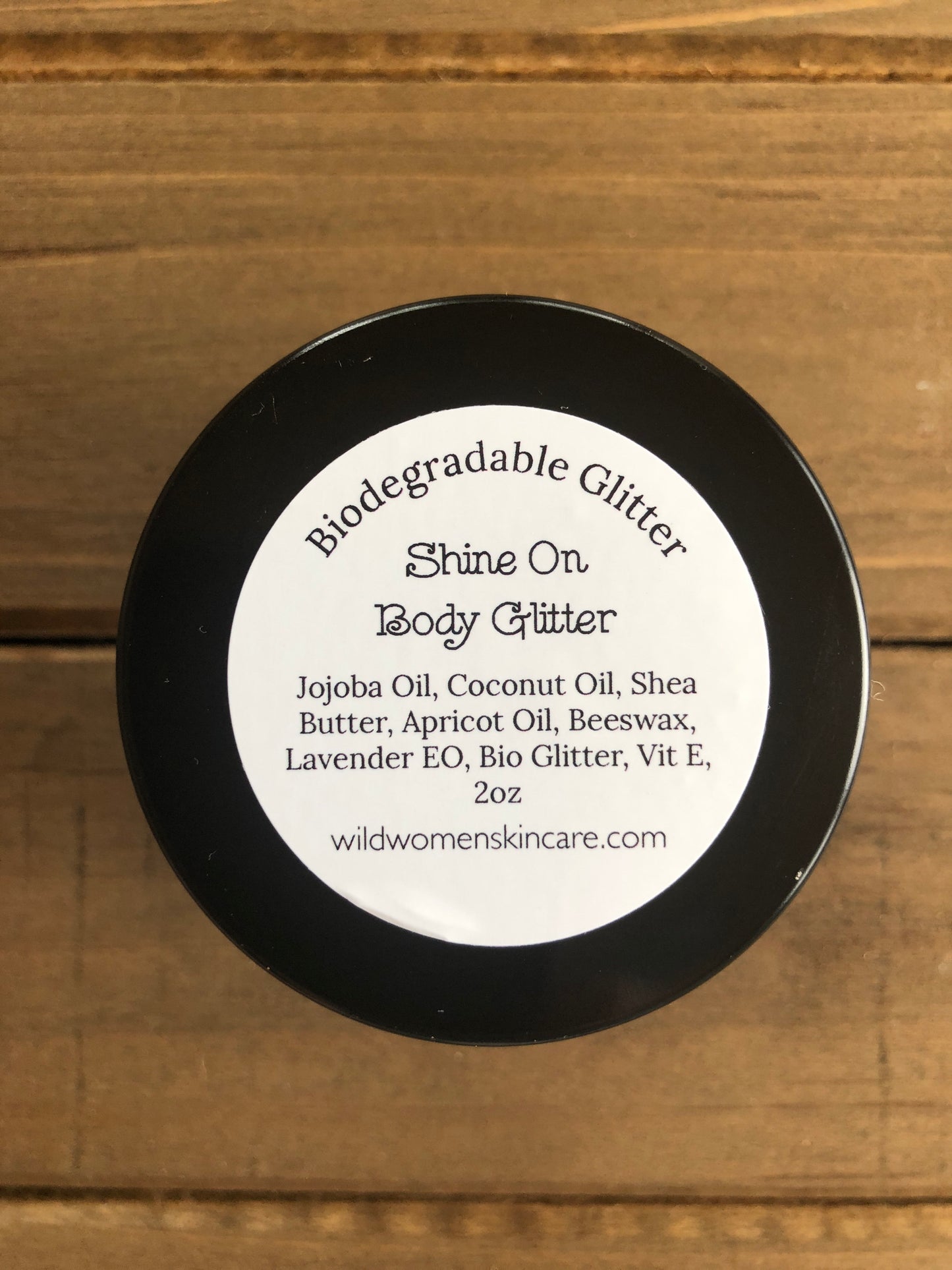 Body Glitter Balm | Biodegradable Glitter